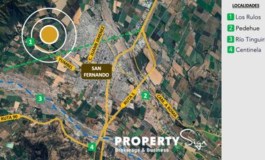Terreno en venta en San Fernando, Colchagua