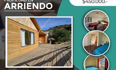 Se arrienda casa en parcela con hermosa vista, San pedro.