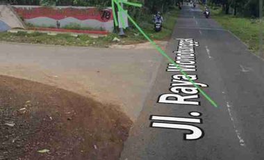 tanah datar rata ploting kuning