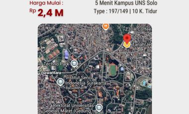 Belakang UNS Bisa Kekampus Jalan Kaki Kost Premium Include Furniture