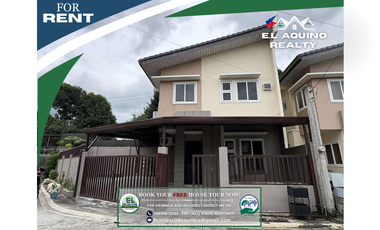 Affordable House for Rent in a secured subdivision, Angeles City Pampanga near Marquee mall