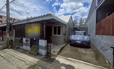 Single-storey detached house with roof terrace and private parking, sold as is, convenient transportation, Lat Krabang area.