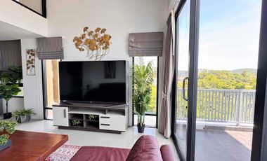 For sale Condo Sriracha Chonburi, Penthouse 3 bedroom 3 bathroom, Seaview Price 4.99 MB fully furnished.