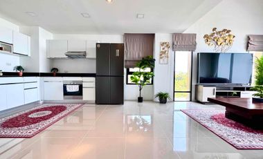 For sale Condo Sriracha Chonburi, Penthouse 3 bedroom 3 bathroom, Seaview Price 4.99 MB fully furnished.