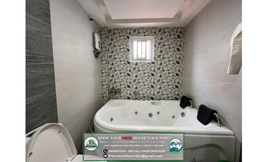 4+1 Bedrooms House For Rent in a secured subdivision, Angeles city Pampanga along friendship highway & near Clark