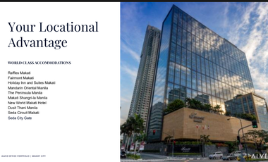 HALF FLOOR - ALVEO FINANCIAL TOWER - READY MOVE IN