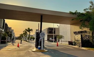 Casa Amueblada en Renta; Condominio Vilanova Hábitat Residencial, Fracc. Jarretaderas, Nayarit.