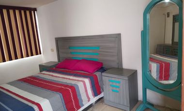 DEPARTAMENTO AMUEBLADO EN RENTA EN PUEBLA 10 MIN DE PERIPLAZA