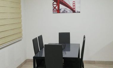 DEPARTAMENTO EN RENTA AMUEBLADO EN RUBÍ RESIDENCIAL, LEON GTO. ZONA SUR.EN PLANTA BAJA A 12 MINUTOS DE PUERTO INTERIOR