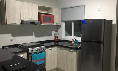 DEPARTAMENTO EN RENTA AMUEBLADO EN RUBÍ RESIDENCIAL, LEON GTO. ZONA SUR.EN PLANTA BAJA A 12 MINUTOS DE PUERTO INTERIOR