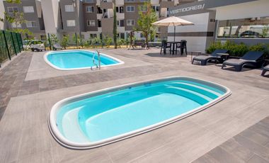 DEPARTAMENTO EN RENTA AMUEBLADO EN RUBÍ RESIDENCIAL, LEON GTO. ZONA SUR.EN PLANTA BAJA A 12 MINUTOS DE PUERTO INTERIOR