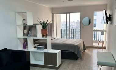 VENDO LINDO DPTO 43M2 AMOBLADO Y EQUIPADO EN LA AV. EL SOL CONSTRUCTORA EDIFICA