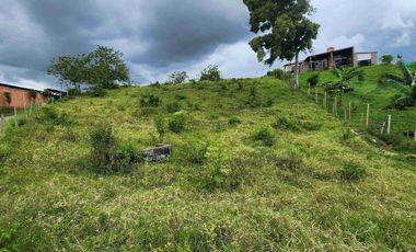 🏠vendo lote campestre, a 3mn de la vía principal y a 2mn de Alcalá