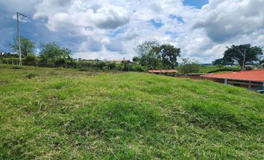 🏠vendo lote campestre, a 3mn de la vía principal y a 2mn de Alcalá