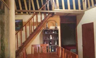 Cabaña en VENTA, en amolio terreno de 2,200 m2 en Omitlan Hgo