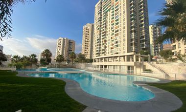 SE ARRIENDA DEPTO AMOBLADO EN COND. TRES MARES, CARIBE.