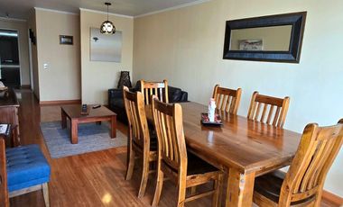 SE ARRIENDA DEPTO AMOBLADO EN COND. TRES MARES, CARIBE.