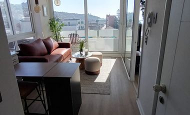 ARRIENDO DEPARTAMENTO NUEVO DE UN DORMITORIO, EDIFICIO HA, PLAZA COQUIMBO