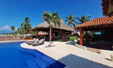 Zihuatanejo Playa Blanca Casa En Venta A Orilla Del Mar