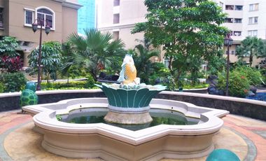 Disewakan Tahunan/Bulanan Townhouse Mediterania Garden Residences 1-Lantai Ground langsung taman + Pool 2 ha