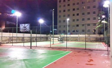 Disewakan Tahunan/Bulanan Townhouse Mediterania Garden Residences 1-Lantai Ground langsung taman + Pool 2 ha