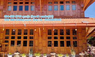 For sale Thai Thongthip style house, Ban Don Pho, Jumpol Subdistrict, Phon Phisai District, Nong Khai Province