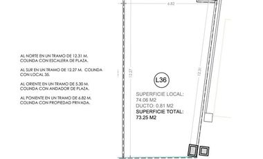 Local 36 en venta - Pabellón Las Torres