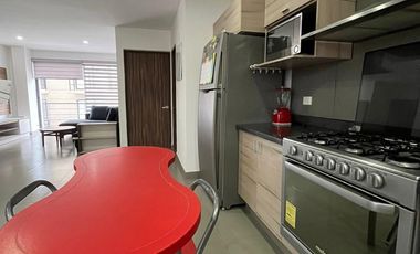 Departamento amueblado y equipado en Renta en Santiamo Momoxpan, Cholula de Rivadavia