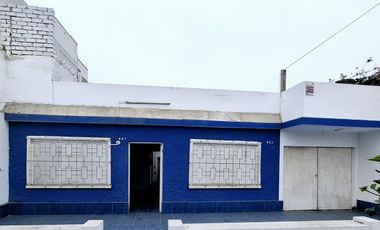 OCASION DE CASA COMO TERRENO EN SAN BARTOLO/ DOCUMENTOS EN REGLA/ PARA CASA DE FAMILIA O NEGOCIO/ PARAMETROS 5 PISOS/AT 312M2/ESPALDAS DEL MALECÓN