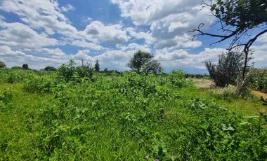 Excelente terreno en Huejotzingo. Propiedad privada