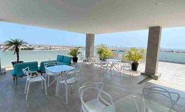 Se vende espectacular departamento en Salinas casi nuevo