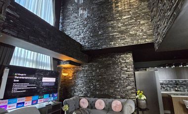 PENTHOUSE FOR RENT: 3 Bedroom with Maids room 157sqm Fully Furnished Condo in Pasay - Six Senses Residences