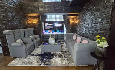 PENTHOUSE FOR RENT: 3 Bedroom with Maids room 157sqm Fully Furnished Condo in Pasay - Six Senses Residences