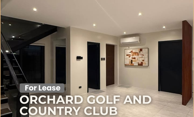 Fully Finished 5 Bedroom House For Rent Orchard Golf and Country CLub Cavite house for rent