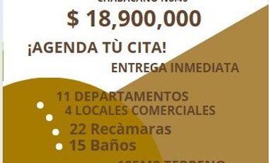 EDIFICIO DE ENTREGA INMEDIATA CHABACANO 40