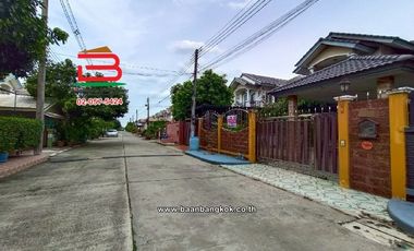 บ้านเดี่ยว หมู่บ้านนนทิชา ลำลูกกา-คลอง 8 (เฟส 1) (ทางไปวัดดอนใหญ่) เนื้อที่ 57.5 ตร.ว (ใกล้ตลาดเจริญกัลป์ คลอง.8 ลำลูกกา) อำเภอลำลูกกา จังหวัดปทุมธานี