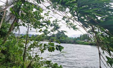 GREAT LAND WORTH EVERY PENNY! GARDEN HOME ON 6 RAI OF PRIME LAND BY THE RIVER KWAI YAI IN THE HEART OF KANCHANABURI!!!