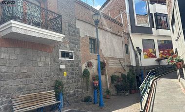 Casa de venta en Otavalo, centro, con proyecto arquitectónico de reconstrucción