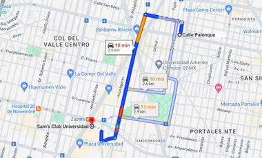 CASA EN VENTA EN VERTIZ NARVARTE BENITO JUAREZ CDMX