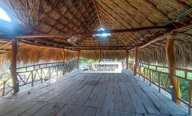 CÓD. 1262. HERMOSA FINCA A ORILLA DE CARRETERA A LA VENTA EN VILLANUEVA, BOLÍVAR.