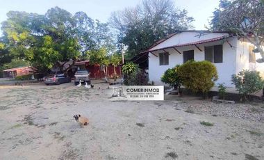 CÓD. 1262. HERMOSA FINCA A ORILLA DE CARRETERA A LA VENTA EN VILLANUEVA, BOLÍVAR.