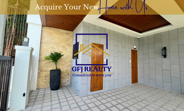 Smart Modern Rustic House For Sale/Rent Fully Furnished with 3BR and Swimming Pool in Angeles City near Clark and Rockwell