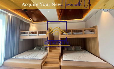 Smart Modern Rustic House For Sale/Rent Fully Furnished with 3BR and Swimming Pool in Angeles City near Clark and Rockwell
