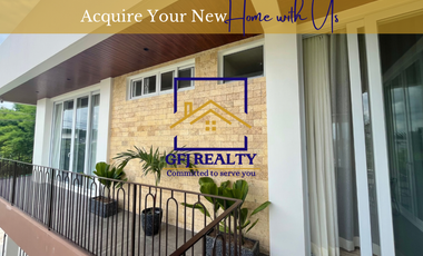 Smart Modern Rustic House For Sale/Rent Fully Furnished with 3BR and Swimming Pool in Angeles City near Clark and Rockwell