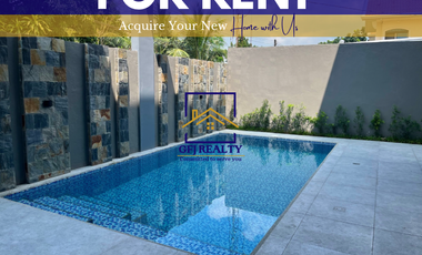 Fully Furnished 5 Ensuite Bedrooms plus 1 with Swimming Pool For Rent in Angeles City Near Rockwell and Clark