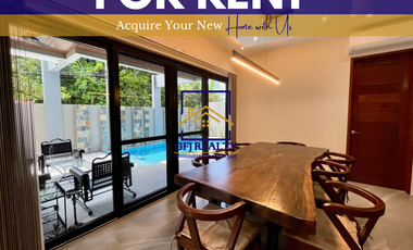 Fully Furnished 5 Ensuite Bedrooms plus 1 with Swimming Pool For Rent in Angeles City Near Rockwell and Clark