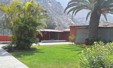 VENTA CASA DE CAMPO HUAROCHIRÍ 3541 M2 $500 000