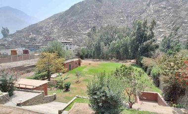 VENTA CASA DE CAMPO HUAROCHIRÍ 3541 M2 $500 000