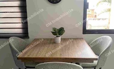 LOFT AMUBLADO en Tequis EXCELENTE UBICACIÓN