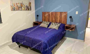 LOFT AMUBLADO en Tequis EXCELENTE UBICACIÓN